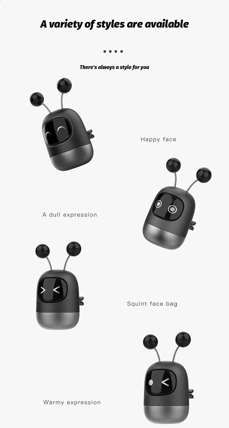 Robot Fragrance Car Air Vent