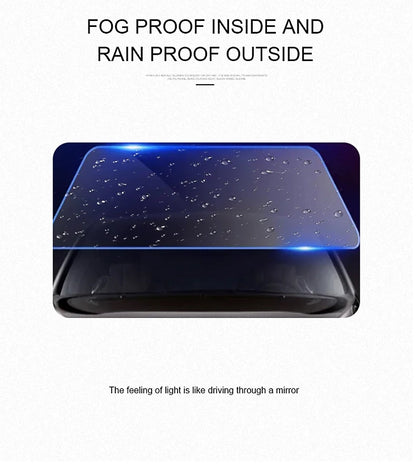 windshield and windows clear