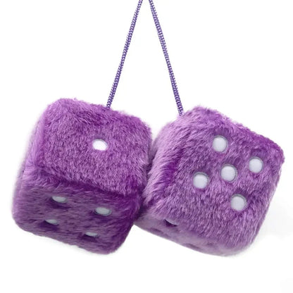 Fuzzy Dice for Car Mirror