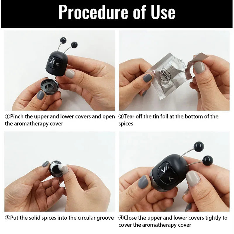 Robot Fragrance Car Air Vent