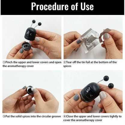 Robot Fragrance Car Air Vent