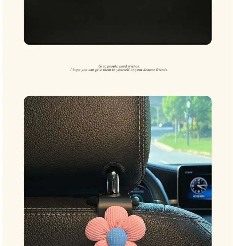 Hooks Car Clips Seat Headrest Organizer