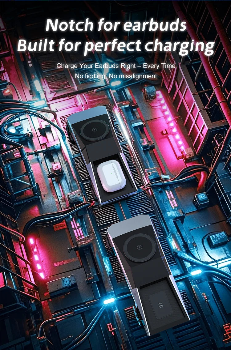 Cybertruck 3-in-1 MagSafe Fast Wireless Charger