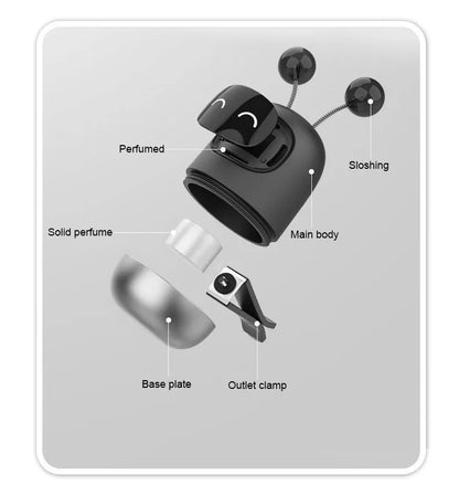 Robot Fragrance Car Air Vent