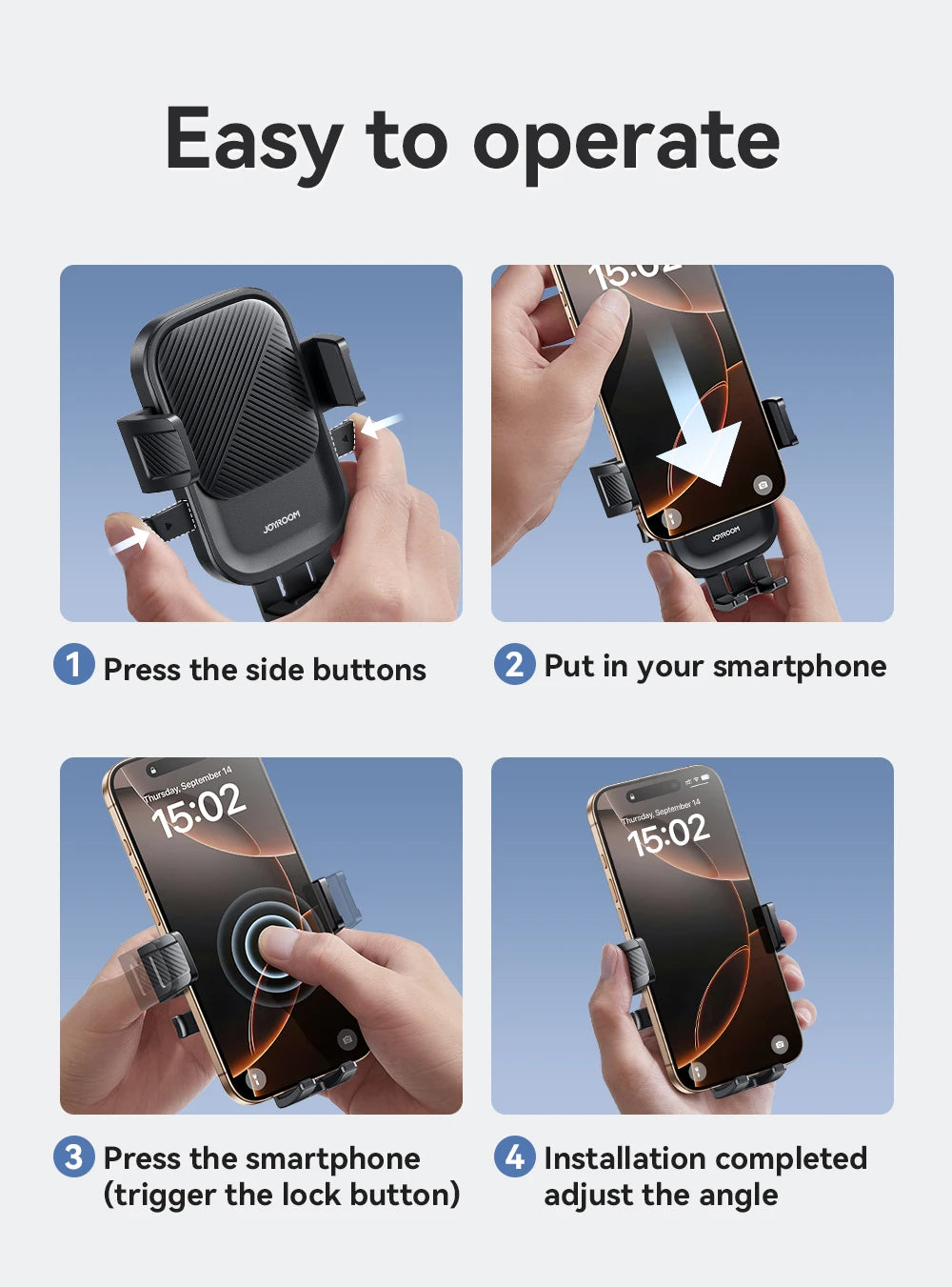 Joyroom 360° Rotation Car Phone Holder