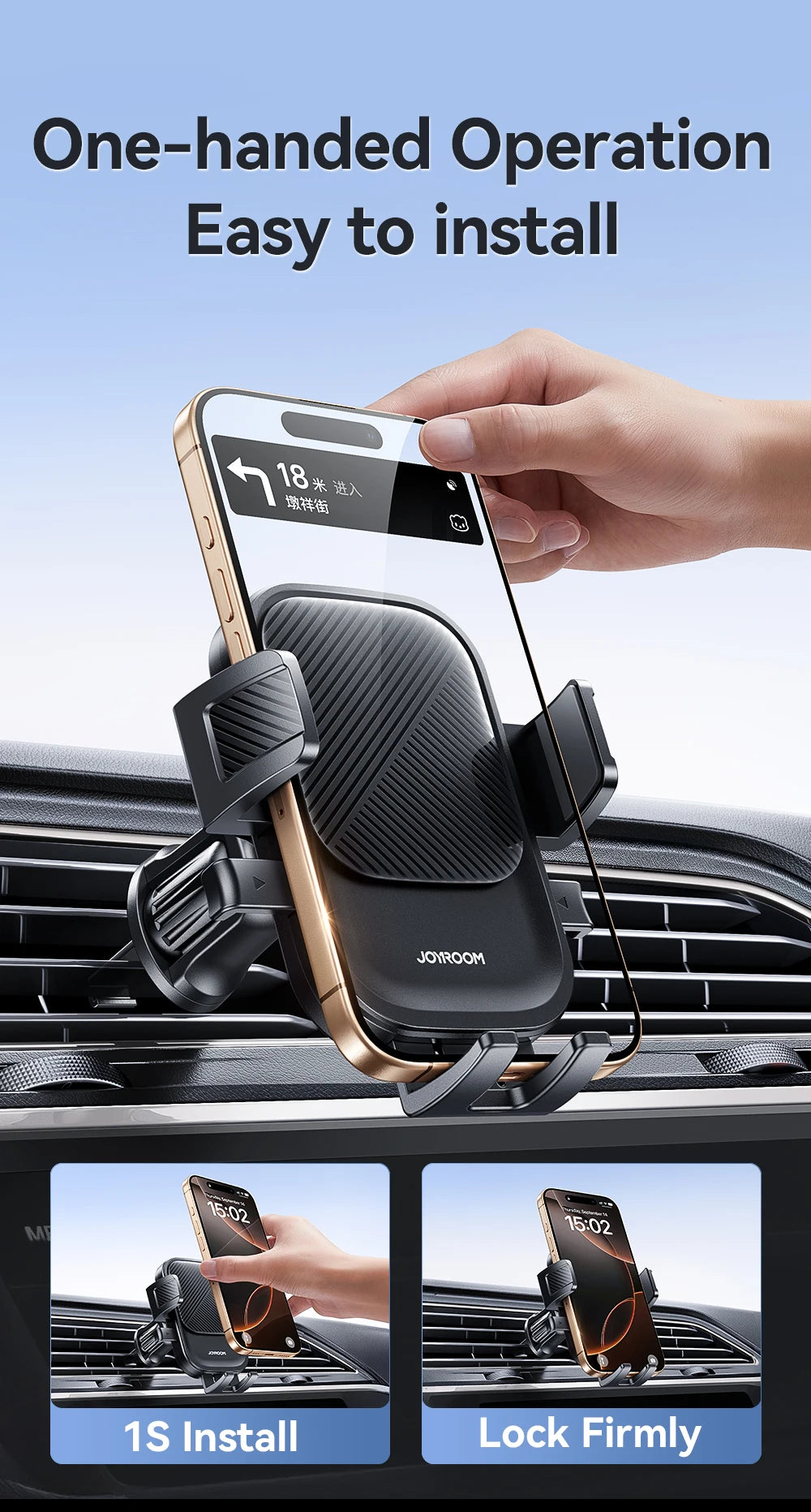 Joyroom 360° Rotation Car Phone Holder