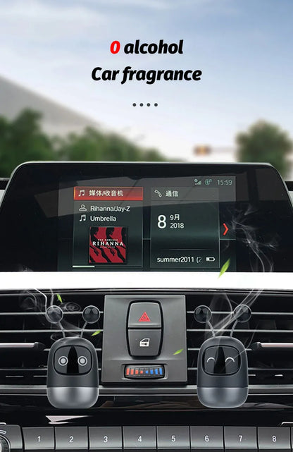 Robot Fragrance Car Air Vent