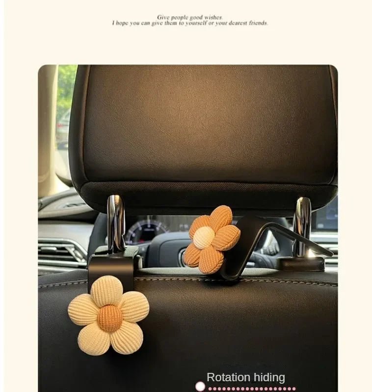 Hooks Car Clips Seat Headrest Organizer