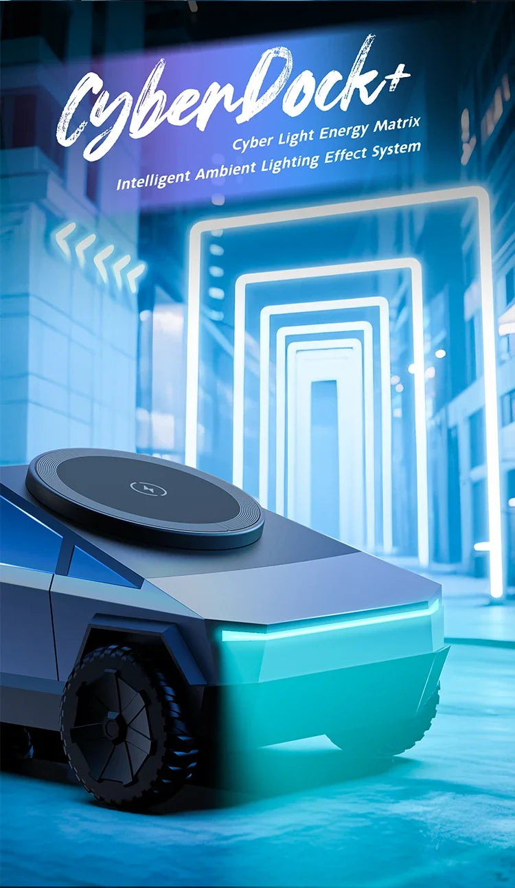 Cybertruck 3-in-1 MagSafe Fast Wireless Charger