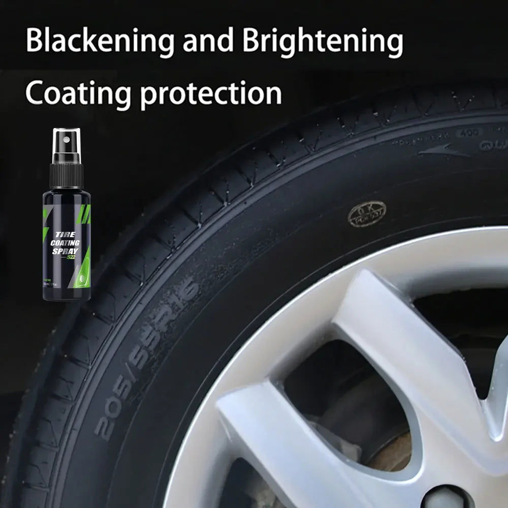 S22 Black Tire Ceramic Coating Spray