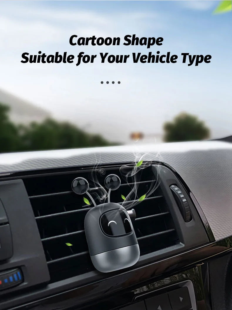 Robot Fragrance Car Air Vent