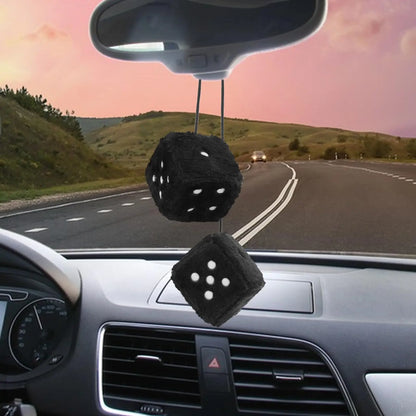 Fuzzy Dice for Car Mirror