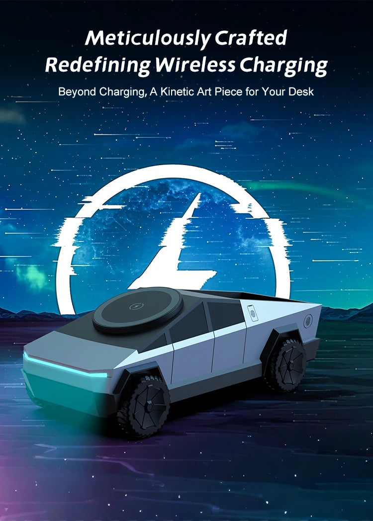 Cybertruck 3-in-1 MagSafe Fast Wireless Charger