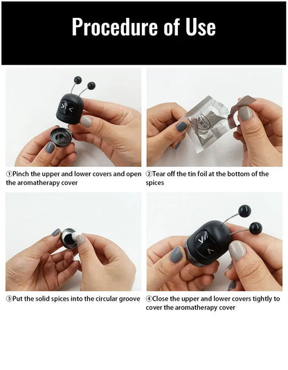 Robot Fragrance Car Air Vent