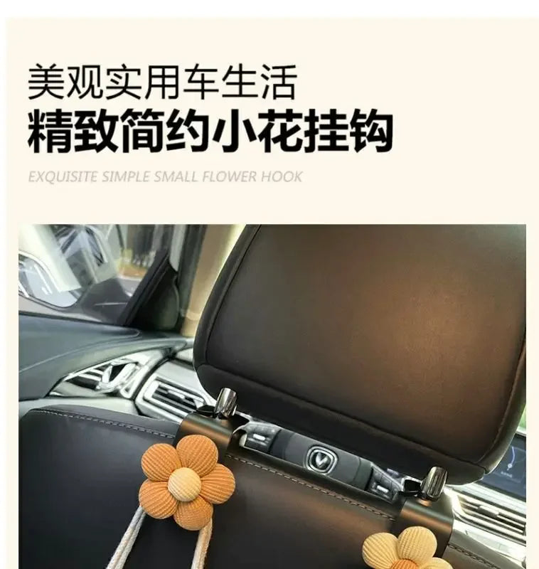 Hooks Car Clips Seat Headrest Organizer