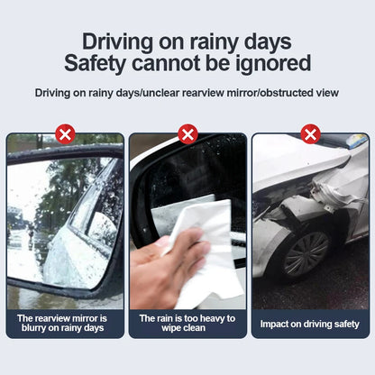 Car Rearview Mirror Rain Shield