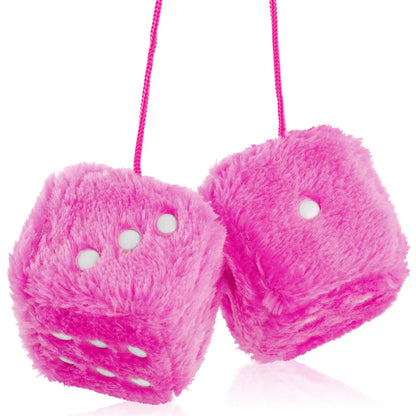 Fuzzy Dice for Car Mirror